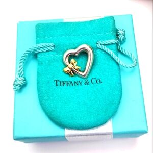 1999 Tiffany & Company Rare Vintage Pendent 18k /925 sterling silver/ 925 Chain